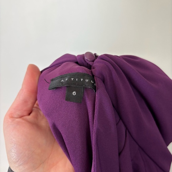 🎉4/30$🎉 Elegant Purple Sleeveless Dress💜✨ - Picture 6 of 6